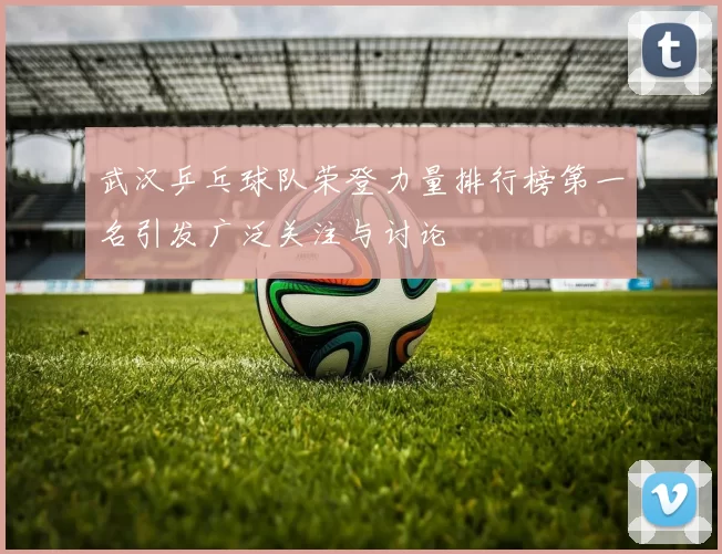武汉乒乓球队荣登力量排行榜第一名引发广泛关注与讨论