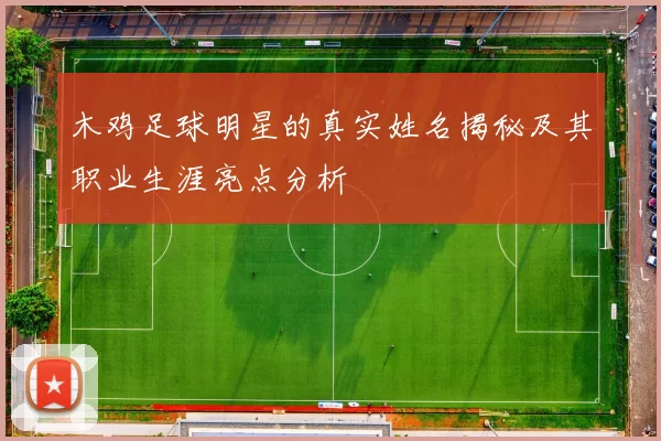 木鸡足球明星的真实姓名揭秘及其职业生涯亮点分析