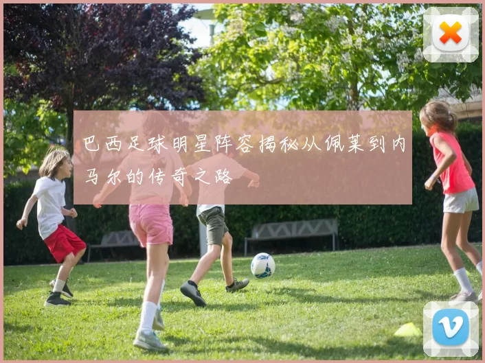 巴西足球明星阵容揭秘从佩莱到内马尔的传奇之路