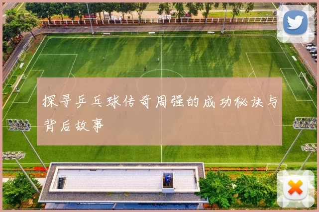 探寻乒乓球传奇周强的成功秘诀与背后故事